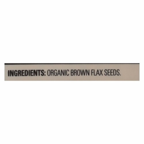 Arrowhead Mills - Organic Flax Seeds - Case of 6 - 16 oz. Perspective: top