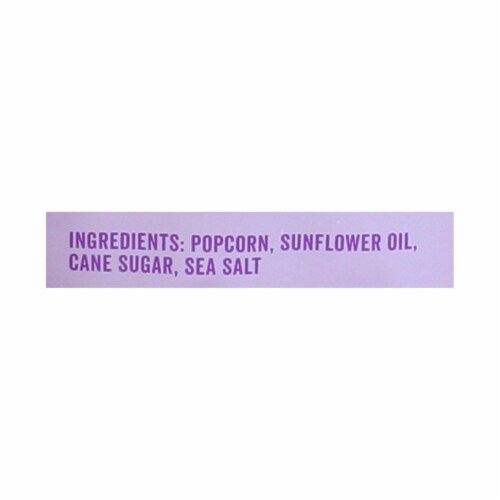 Angie's Kettle Corn Boom Chicka Pop Sweet and Salty Popcorn - Case of 12 - 7 oz. Perspective: top