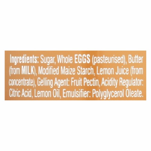 Mackays Lemon Curd - Case of 6 - 12 oz. Perspective: top