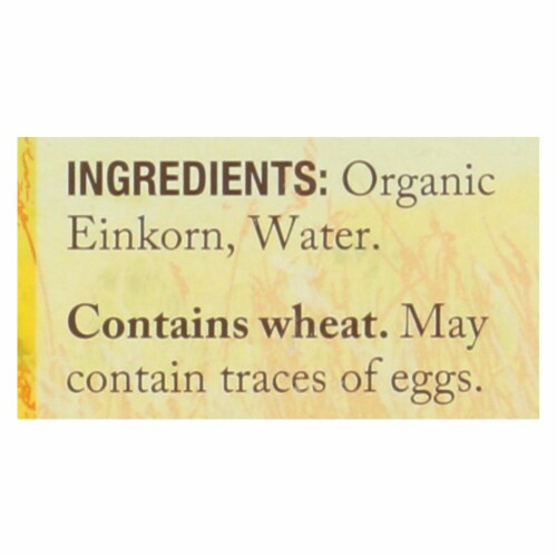 Jovial - Gluten Free Brown Rice Pasta - Fusilli - Case of 12 - 12 oz. Perspective: top