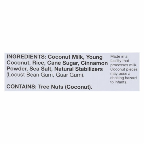 Sun Tropics Cinnamon Coconut Rice Pudding - Case of 6 - 8.46 OZ Perspective: top