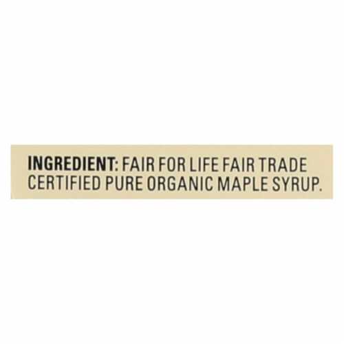 Shady Maple Farms 100 Percent Pure Organic Maple Syrup - Case of 6 - 32 Fl oz. Perspective: top