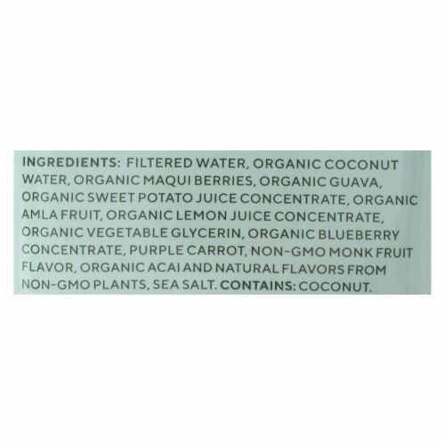 Berri Lyte - Juice Electro Acai - Case of 6 - 1 LTR Perspective: top