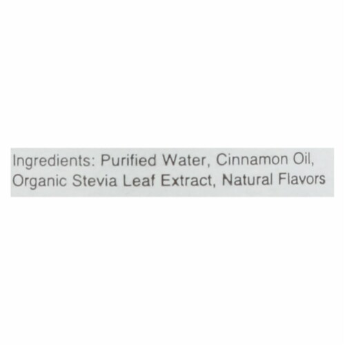 Sweet Leaf Liquid Stevia Cinnamon - 2 fl oz Perspective: top