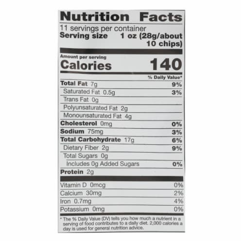 Food Should Taste Good Multigrain Tortilla Chips - Multigrain - Case of 12 - 11 oz. Perspective: top