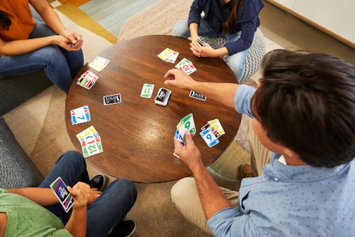 Mattel® Phase 10® Card Game Perspective: top