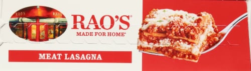 Rao's® Made For Home Meat Lasagna Frozen Meal Perspective: top