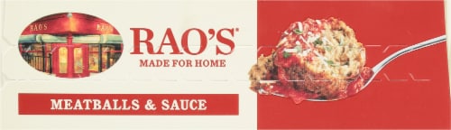 Rao's® Made For Home Meatballs & Sauce Frozen Meal Perspective: top