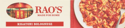 Rao's® Made For Home Rigatoni Bolognese Frozen Meal Perspective: top