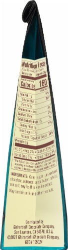 Ghirardelli® Sea Salt Almond Intense Dark Chocolate Squares Perspective: top