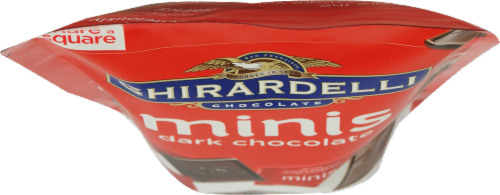 Ghirardelli Dark Chocolate Minis Perspective: top