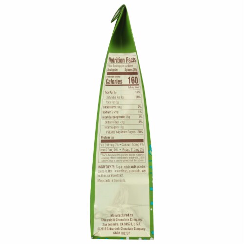 Ghirardelli® Milk Chocolate Bunnies Easter Candy Perspective: top