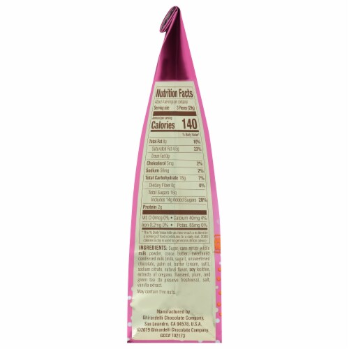 Ghirardelli® Milk Chocolate Caramel Eggs Easter Candy Perspective: top
