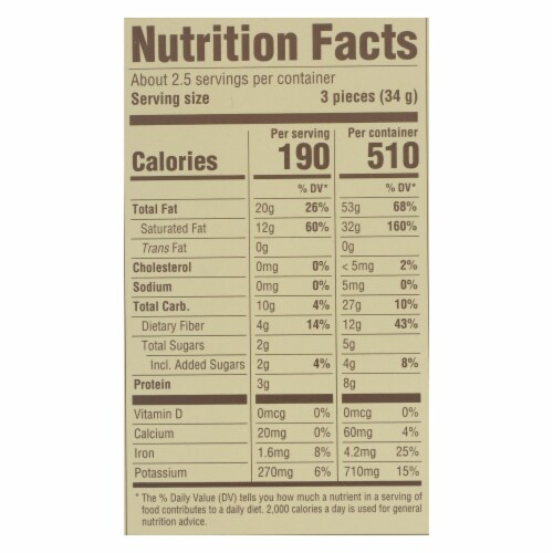 Ghirardelli® Intense Dark 92% Cacao Chocolate Bar Perspective: top