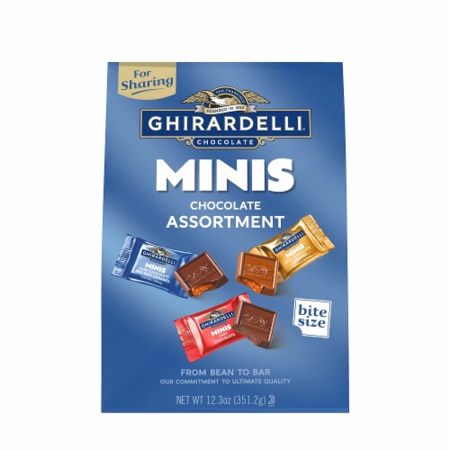 Ghiradelli® Minis Chocolate Assortment Perspective: top