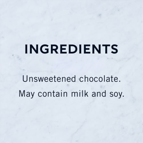 GHIRARDELLI Premium Baking 100% Cacao Unsweetened Chocolate Chips Perspective: top