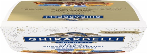 Ghirardelli® Chocolate Caramel Collection Holiday Candy Bag Perspective: top