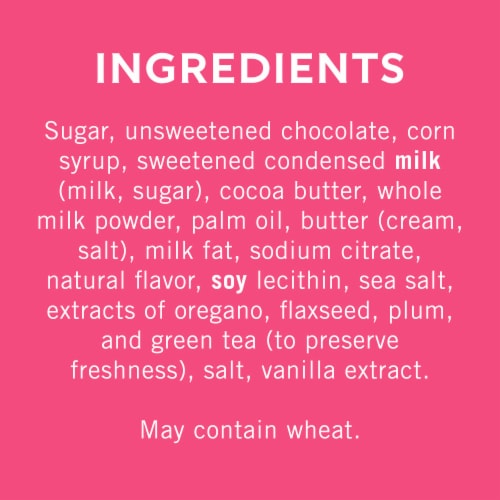 Ghirardelli® Signature Collection Chocolates Valentine Candy Heart Perspective: top
