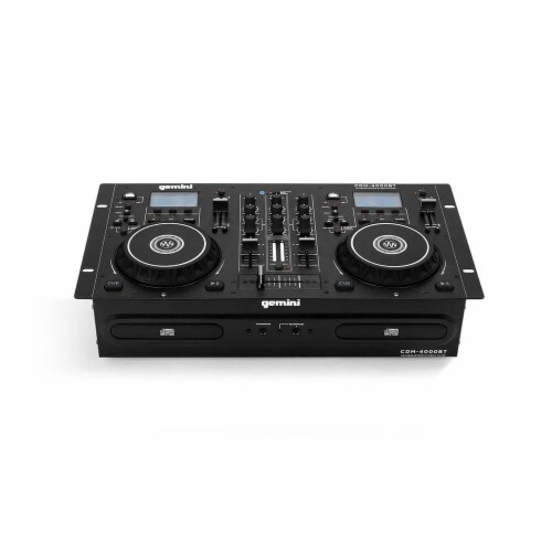 Gemini CDM4000BT CD/MIXER Combo Player With BT Input Perspective: top