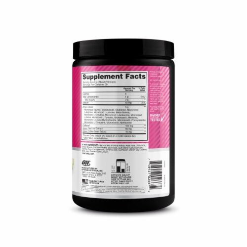 Optimum Nutrition Amino Energy Watermelon Pre Workout Powder Perspective: top