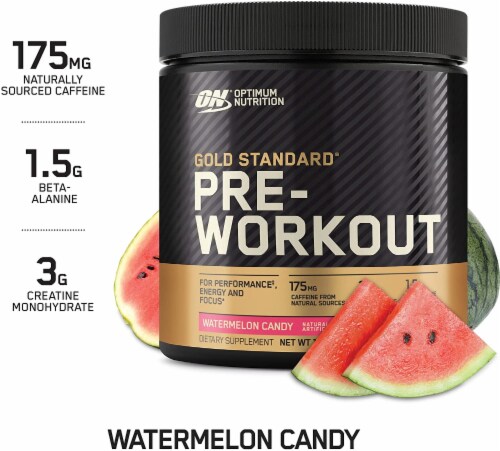 Optimum Nutrition Gold Standard Pre-Workout Watermelon Candy Perspective: top
