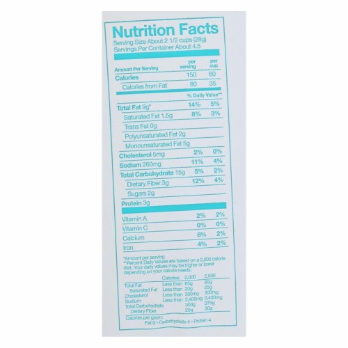 Angie's White Cheddar Popcorn Perspective: top