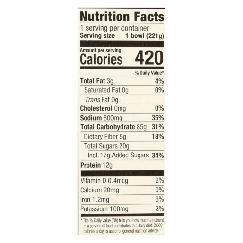 Annie Chun's Teriyaki Noodle Bowl - Case of 6 - 7.8 oz. Perspective: top