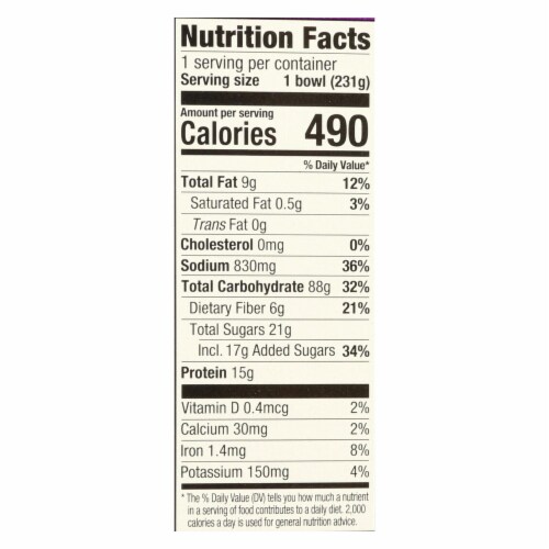 Annie Chun's Noodle Bowls - Case of 6 - 8.1 oz. Perspective: top