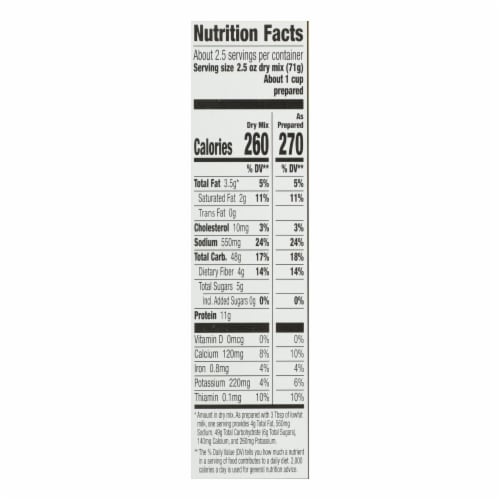 Annie's™ Homegrown Macaroni and Cheese - Organic - Peace Pasta and Parmesan - 6 oz - case of 12 Perspective: top