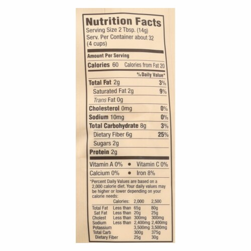 Arrowhead Mills - Organic Coconut Flour - Case of 6 - 16 oz. Perspective: top
