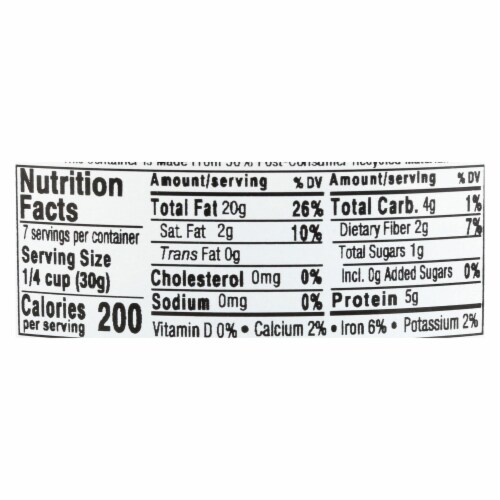 Aurora Natural Products - Organic Raw Walnuts - Case Of 12 - 7 Oz. Perspective: top