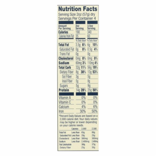 Banza - Chickpea Pasta - Case of 6 - 8 oz. Perspective: top