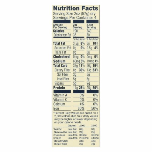 Banza - Pasta Chickpea Rotini - Case of 6 - 8 oz. Perspective: top
