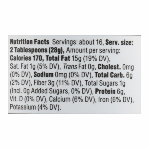 Base Culture -Almond Butter - Original - Case of 6 - 16 oz. Perspective: top
