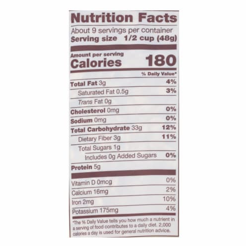 Bob's Red Mill - Organic Old Fashioned Rolled Oats - Case of 4-16 oz. Perspective: top