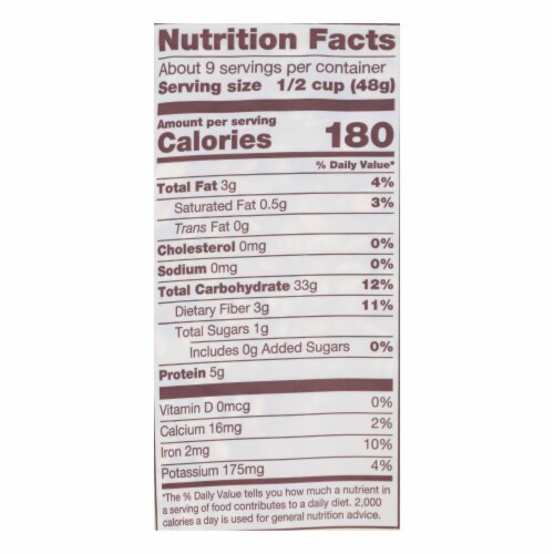 Bob's Red Mill - Organic Old Fashioned Rolled Oats - Case of 4-16 oz. Perspective: top