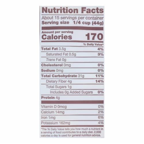 Bob's Red Mill - Oats - Organic Steel Cut Oats - Case of 4 - 24 oz. Perspective: top