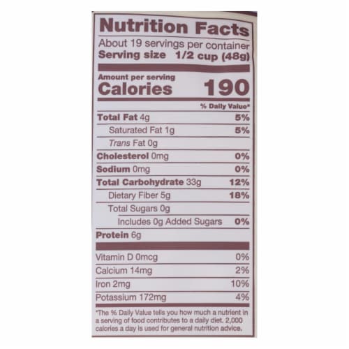 Bob's Red Mill - Old Fashioned Rolled Oats - Gluten Free - Case of 4-32 oz. Perspective: top