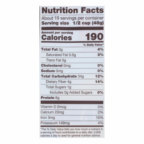 Bob's Red Mill - Old Fashioned Rolled Oats - Case of 4-32 oz. Perspective: top