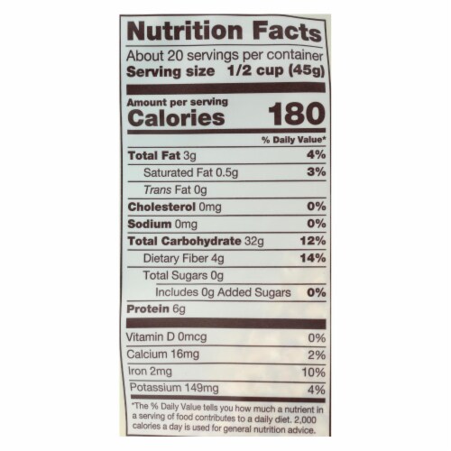 Bob's Red Mill - Quick Cooking Rolled Oats - Case of 4-32 oz. Perspective: top