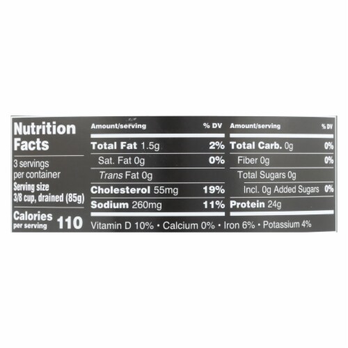 Crown Prince Albacore Tuna In Spring Water - Solid White - Case of 12 - 12 oz. Perspective: top