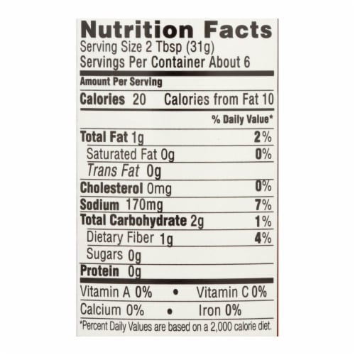 Embasa Adobo Sauce - Chipotle Peppers - Case of 12 - 7 oz. Perspective: top