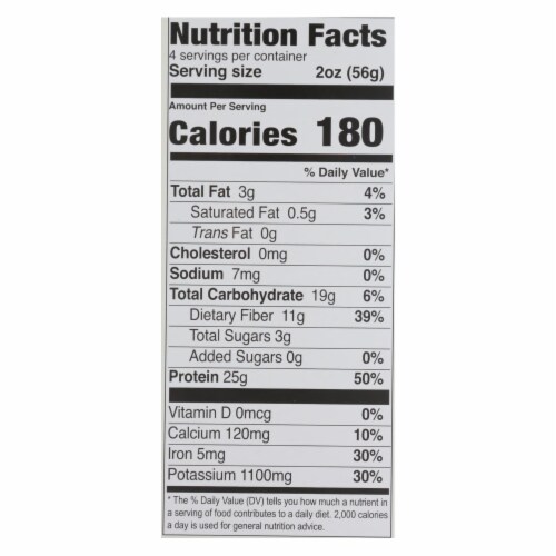 Explore Cuisine Organic Black Bean Spaghetti - Spaghetti - Case of 6 - 8 oz. Perspective: top