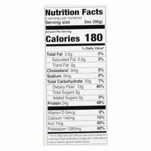 Explore Cuisine Organic Edamame Spaghetti - Edamame Spaghetti - Case of 6 - 8 oz. Perspective: top