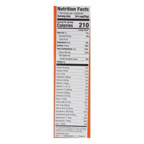 Food For Life Organic Flake Cereal - Ezekiel 4:9 Original - Case of 6 - 14 oz. Perspective: top