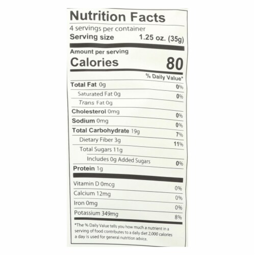 Fruit Bliss - Soft and Juicy Turkish Apricot - Case of 6 - 5 oz. Perspective: top