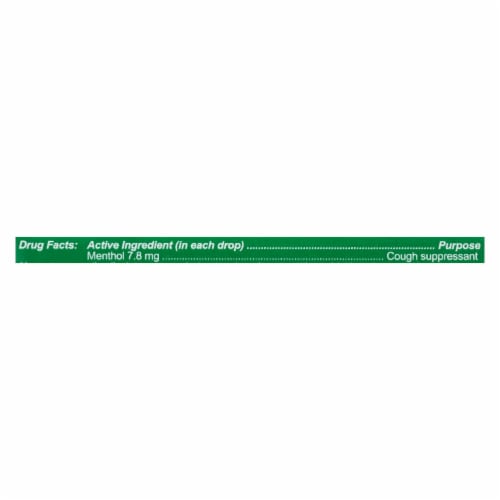 Honees Cough Drops - Menthol - Case of 24 - 9 Pack Perspective: top