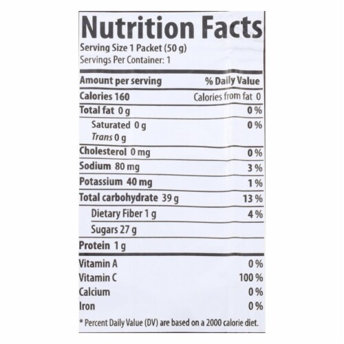 Honey Stinger Energy Chew - Organic - Fruit Smoothie - 1.8 oz - case of 12 Perspective: top