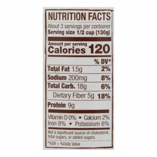 Jovial - Organic Chickpeas - Case of 6 - 13 oz. Perspective: top