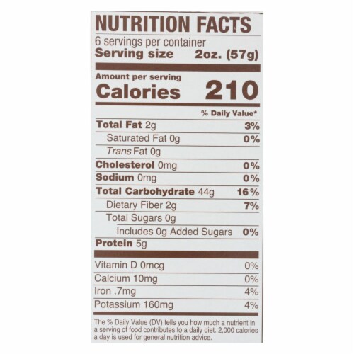 Jovial - Gluten Free Brown Rice Pasta - Farfalle - Case of 12 - 12 oz. Perspective: top
